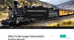 Desktop Screenshot of findingmarshall.com